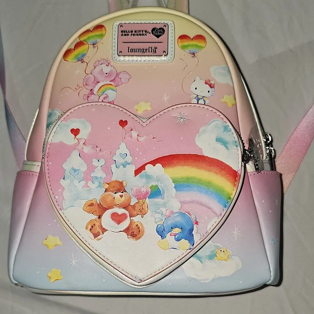 Care Bears & Hello Kitty Colab Loungefly Backpack